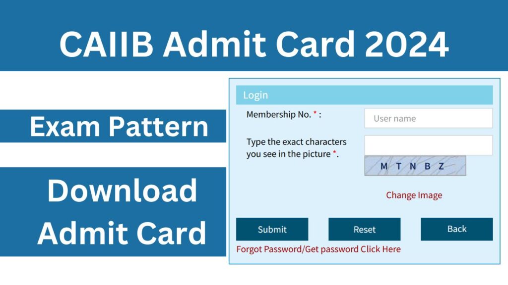 CAIIB Admit Card 2024