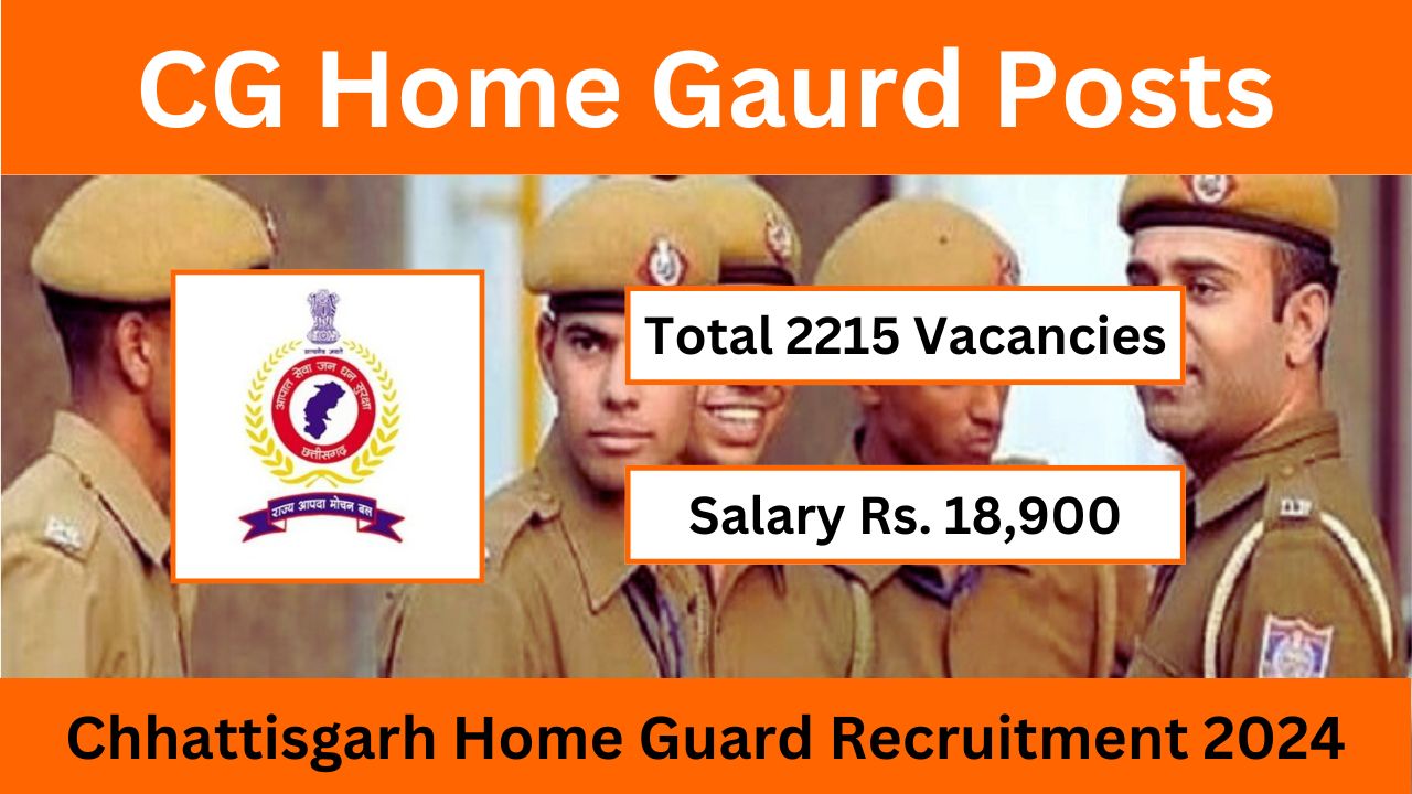 Chhattisgarh Home Guard Recruitment 2024