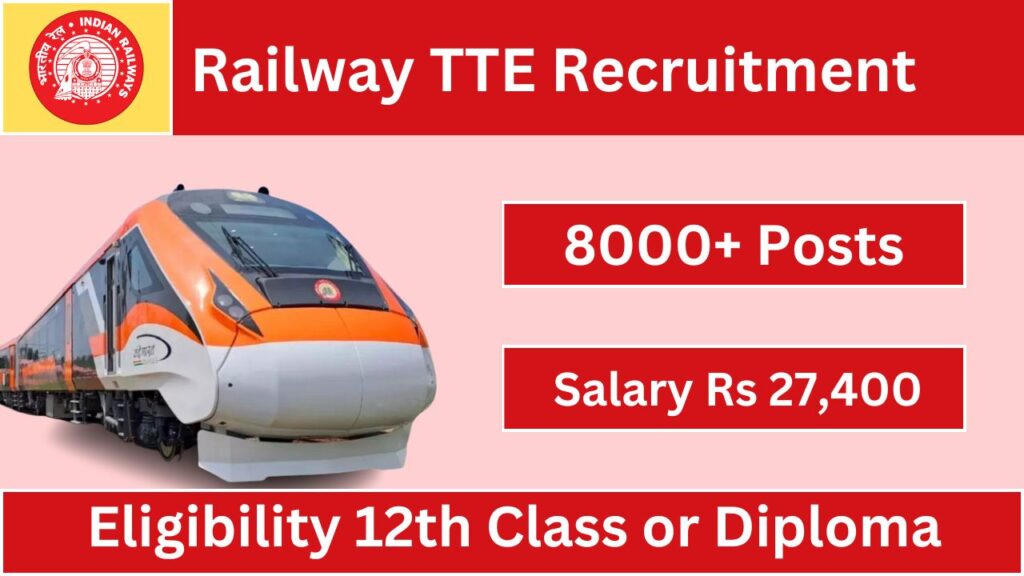 Railway TTE Recruitment 2024