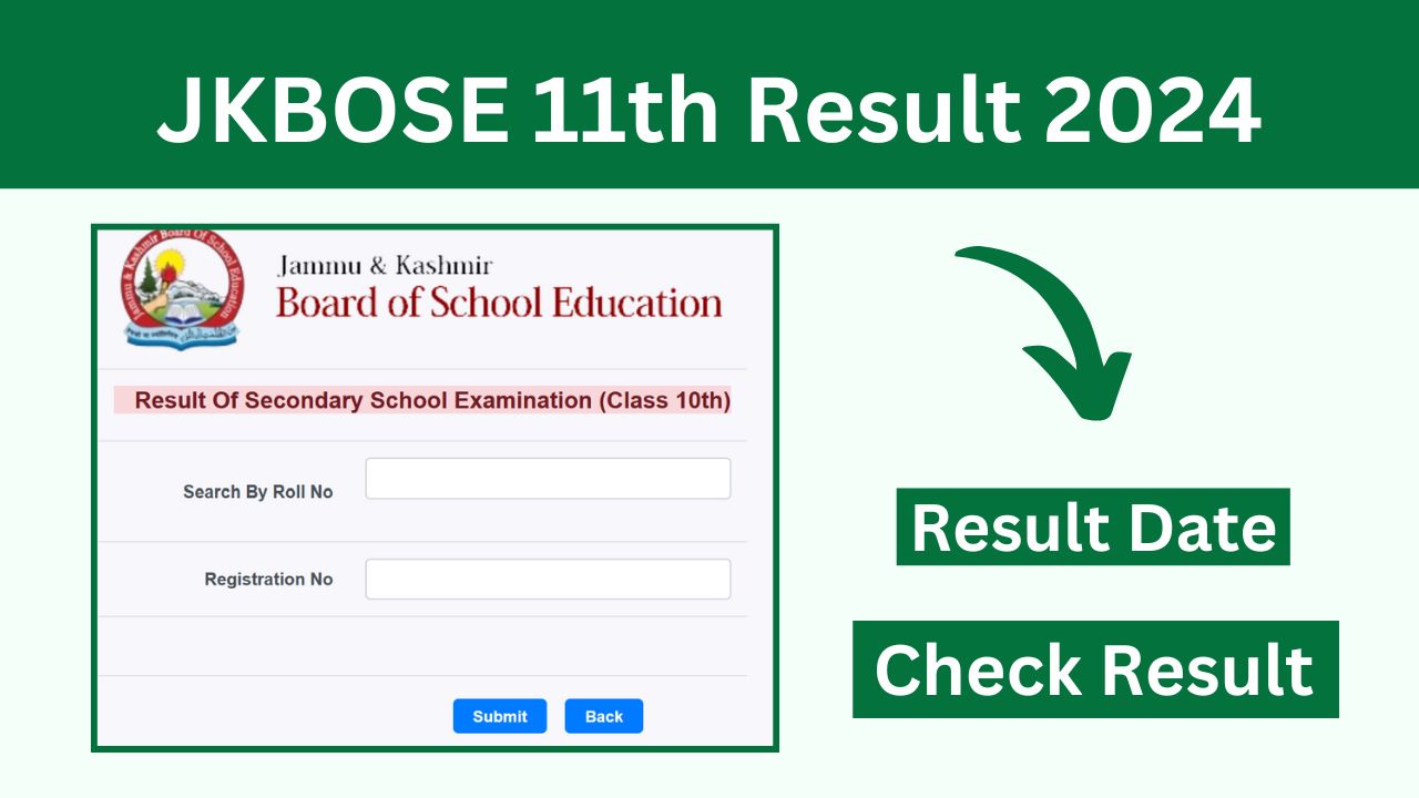 JKBOSE 11th Result 2024