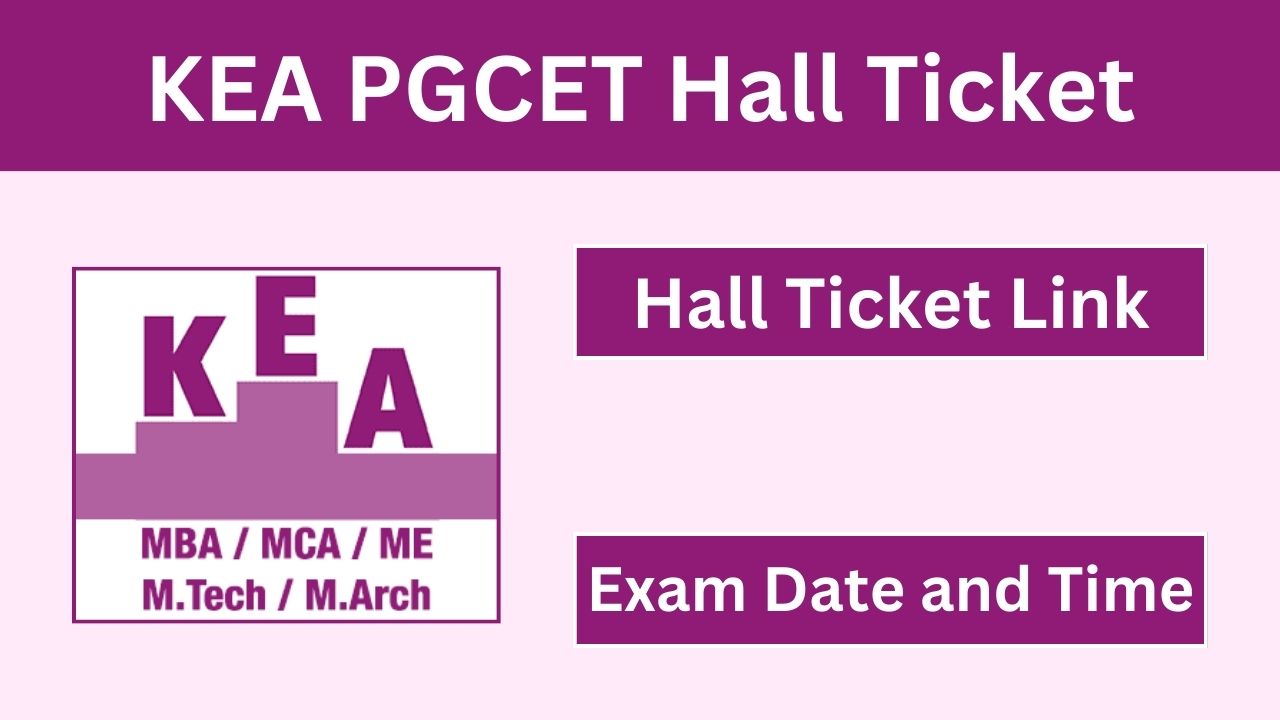 Karnataka PGCET Hall Ticket 2024