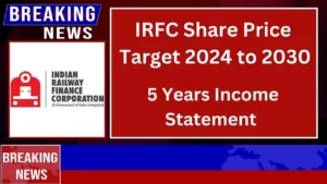 IRFC Share Price Target 2024 to 2030