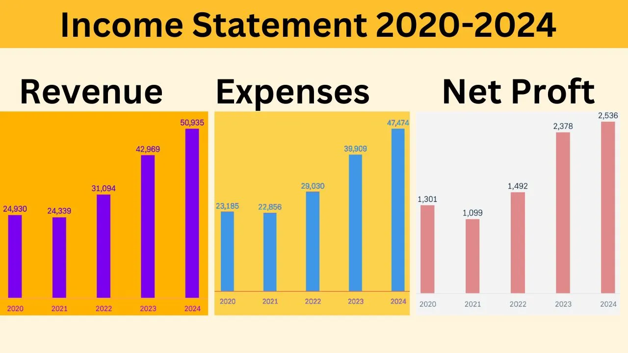 Dmart Share Income statement